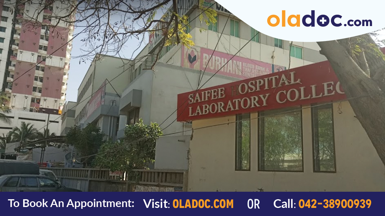 Lab at Saifee Hospital Karachi